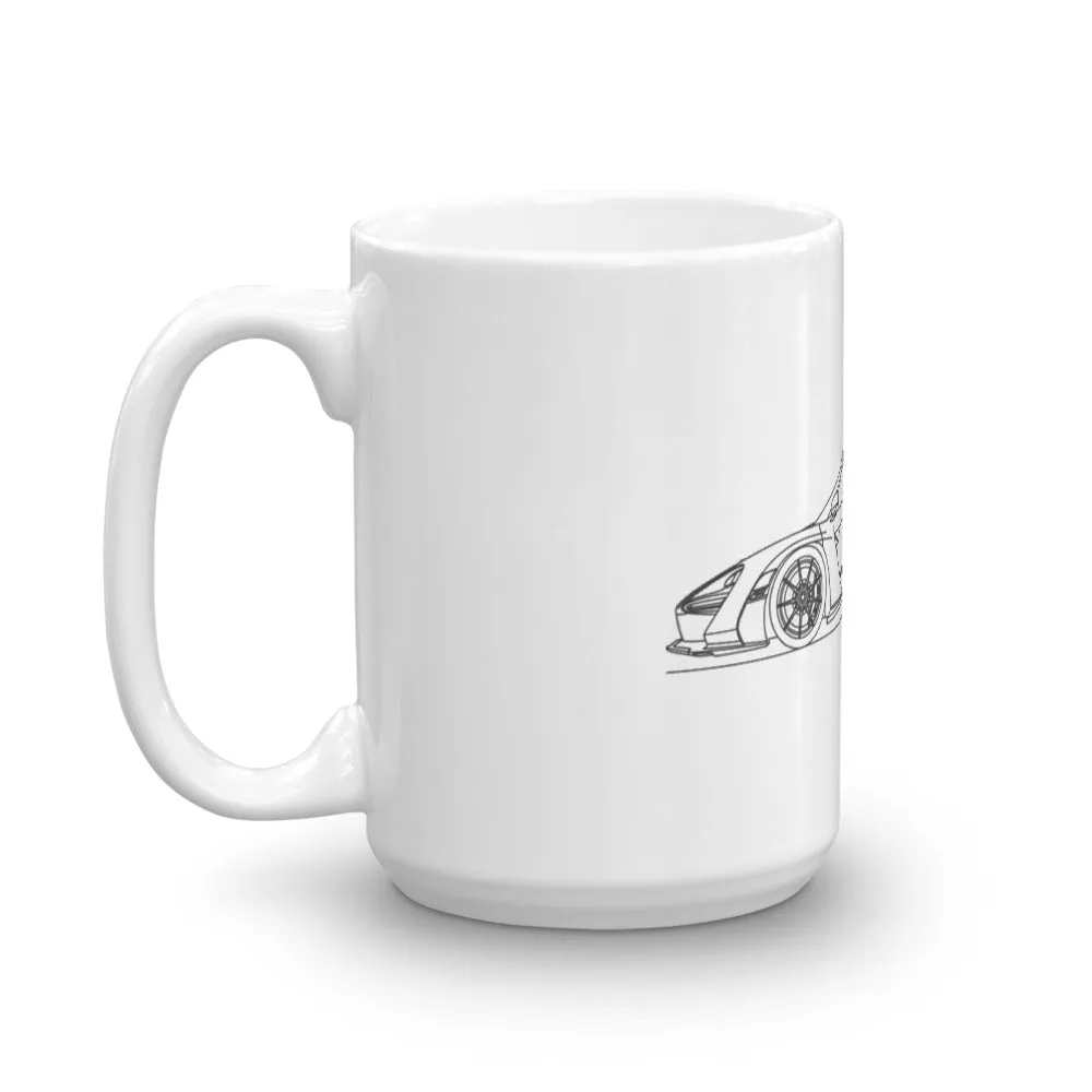 McLaren Senna Outline Mug