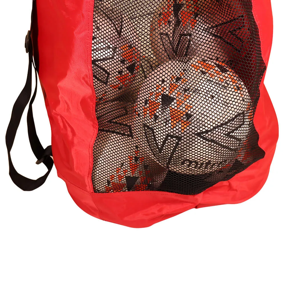 McSport Heavy Duty Ball Bag | Red