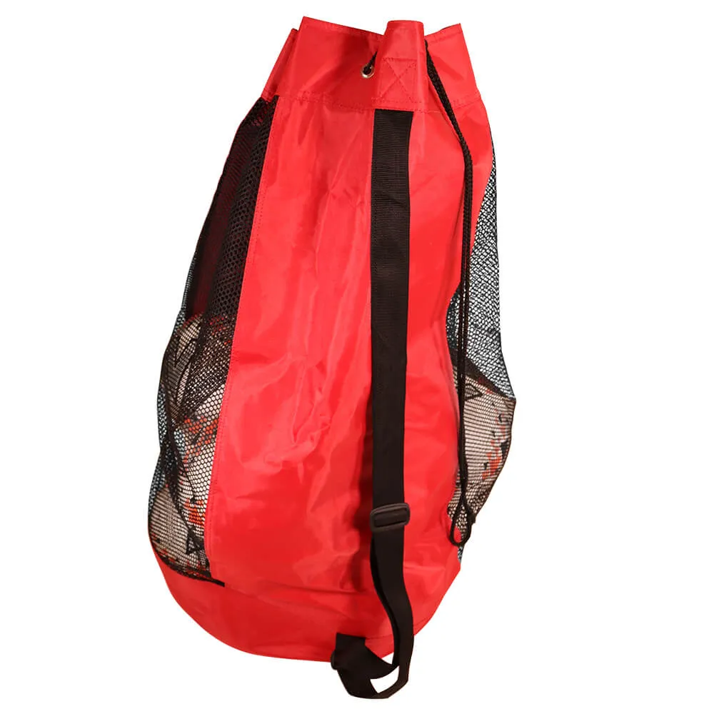 McSport Heavy Duty Ball Bag | Red