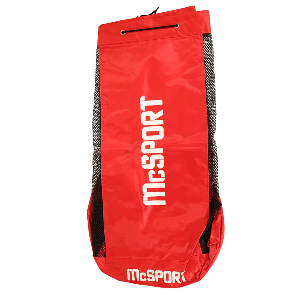 McSport Heavy Duty Ball Bag | Red