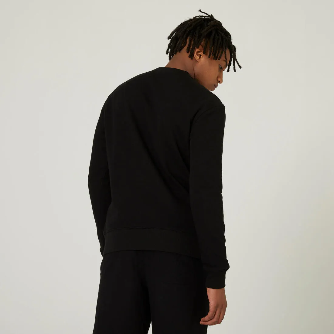 Men's Crew Neck Fitness Sweatshirt 500 Essentials