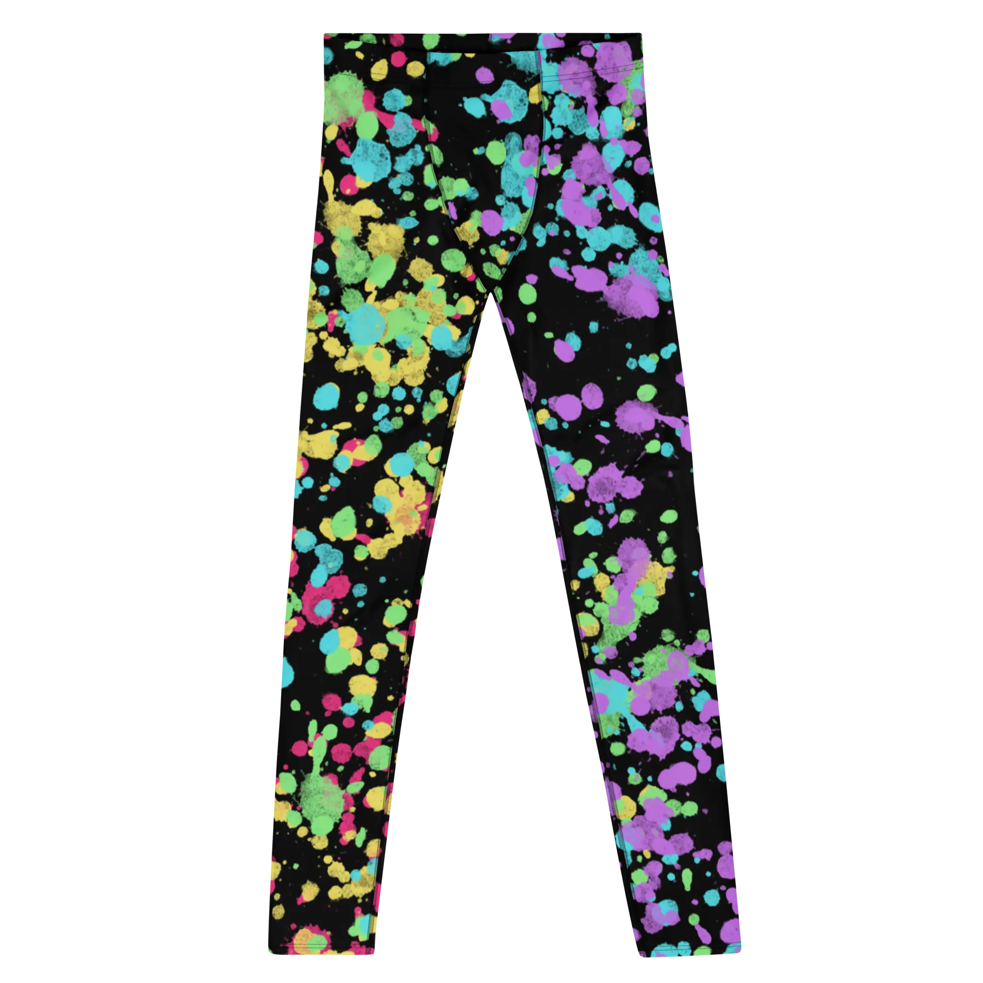Mens Leggings, LGBT Pride Splats
