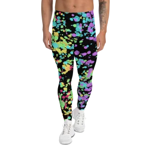 Mens Leggings, LGBT Pride Splats