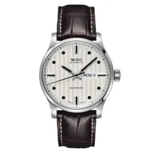Mido MultiFort Gent 42mm Automatic Silver Watch M005.430.16.031.80