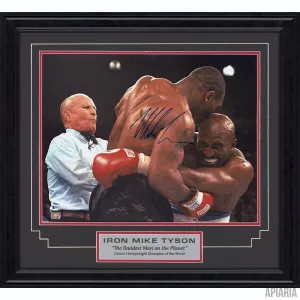 Mike Tyson "Ear Bite" Autographed Photo