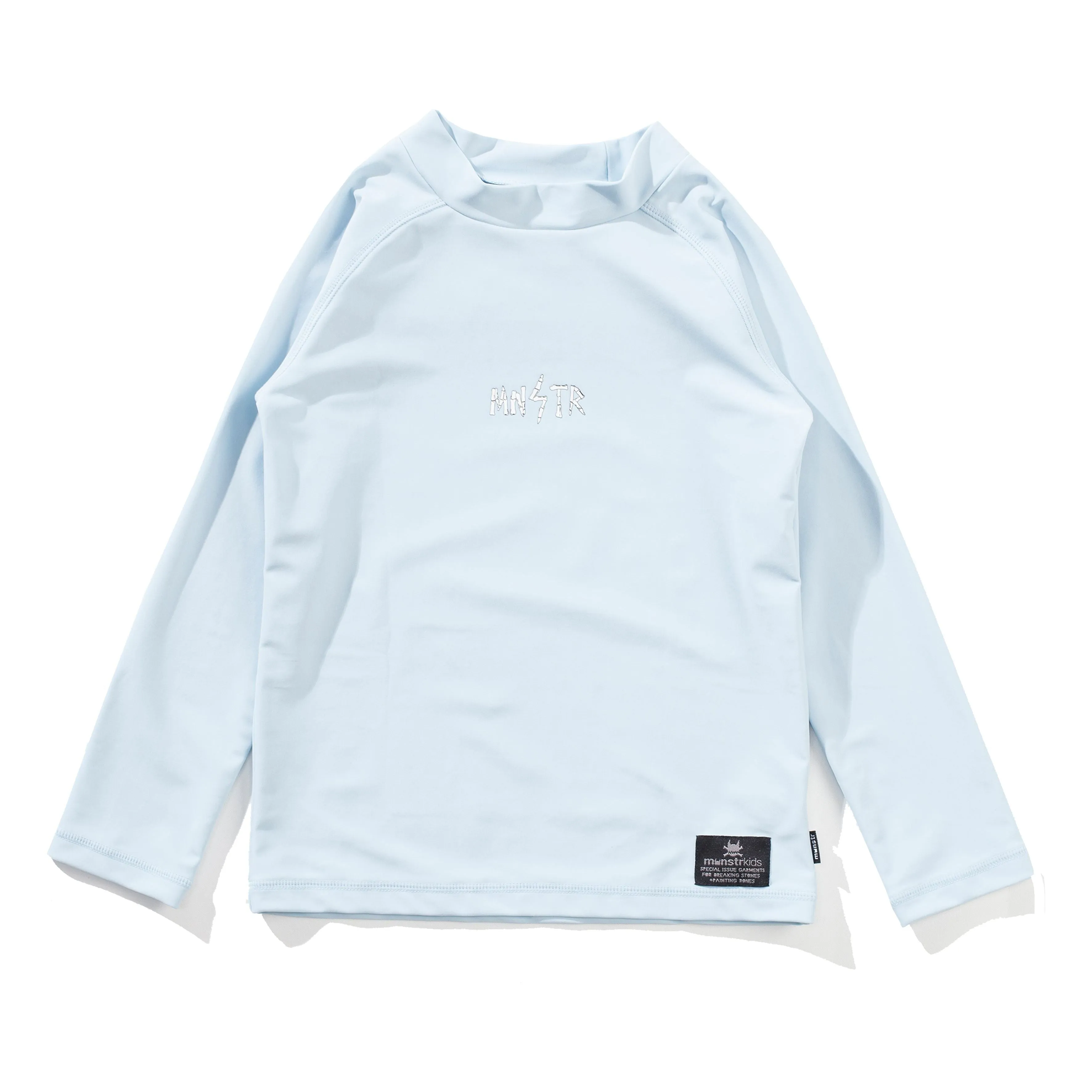 Mnstr Ls Rash - Pale Blue