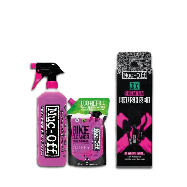 MUCOFF BIKE CLEANER   REFILL   PREMIUM BRUSH SET