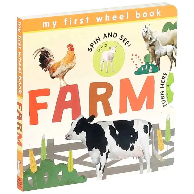 My First Wheel Books: Farm By Patricia Hegarty