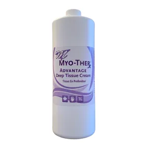 MYO-THER Advantage Deep Tissue Cream - 1L or 4L - Made in Canada