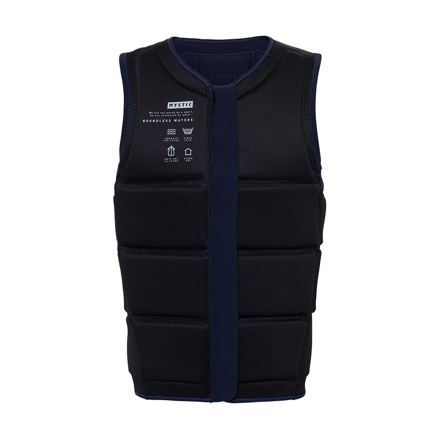 Mystic Star Impact Vest Front Zip Wake