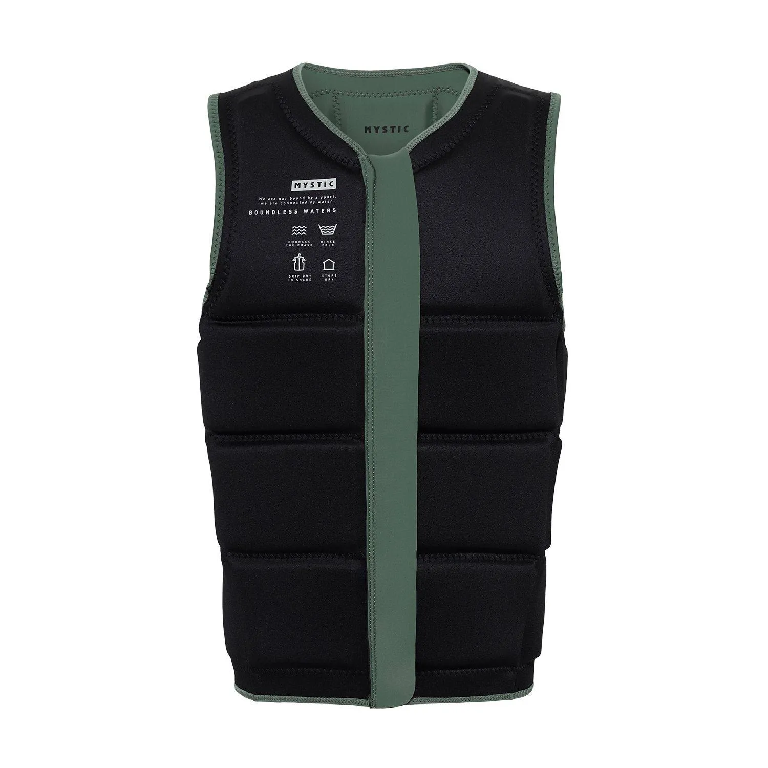 Mystic Star Impact Vest Front Zip Wake