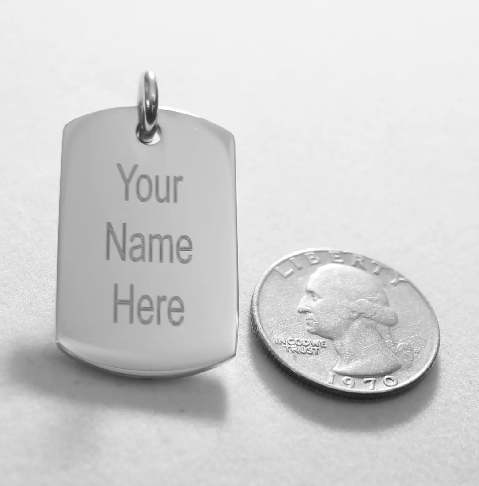 NFL BUFFALO BILLS STAINLESS STEEL DOG TAG NECKLACE  3D BALL CHAIN