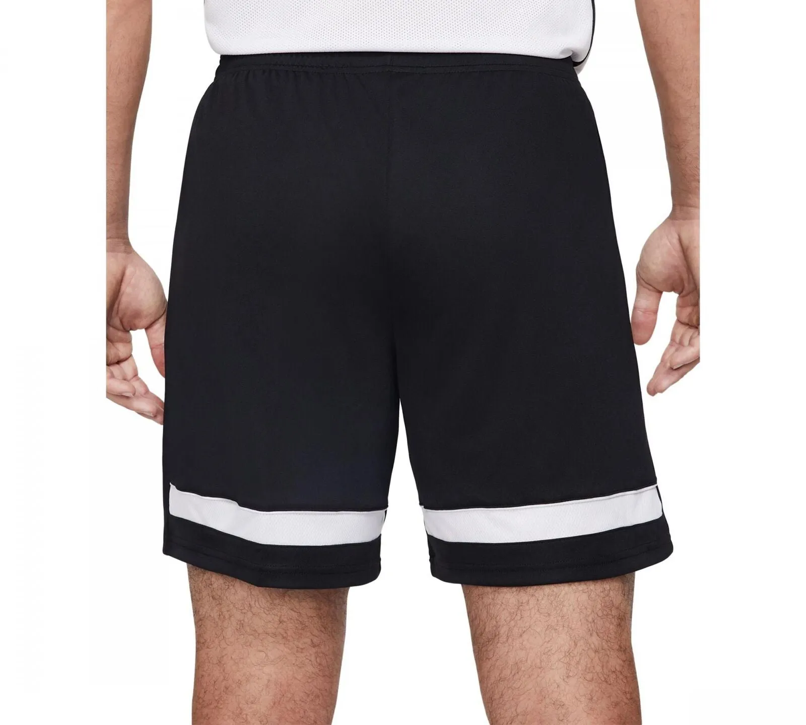 Nike Men's Dri-fit Academy Knit Soccer Shorts Black / White M