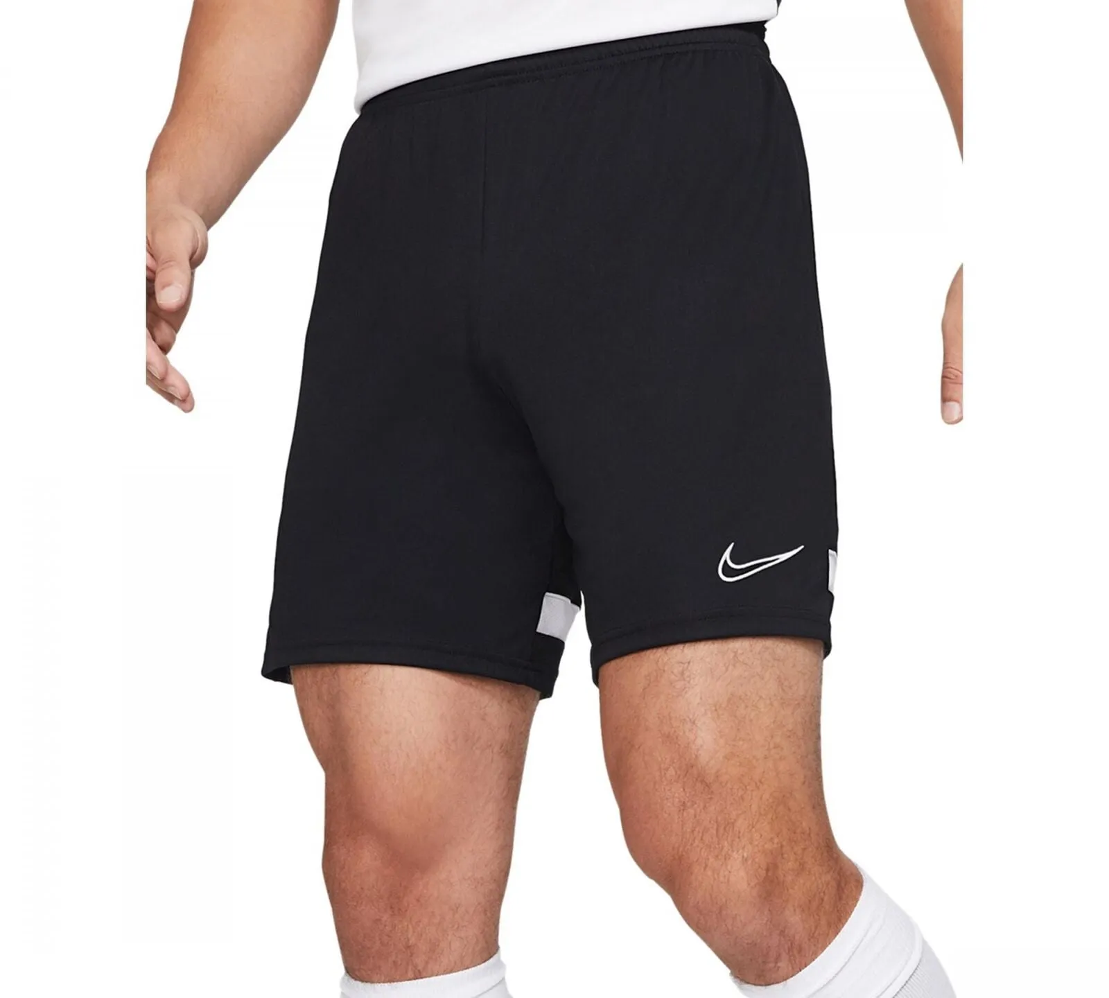 Nike Men's Dri-fit Academy Knit Soccer Shorts Black / White M