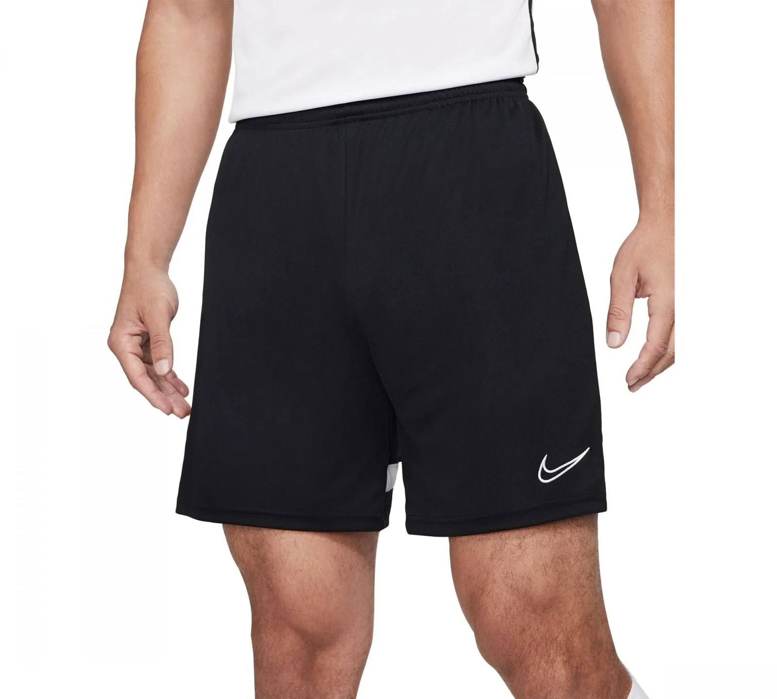 Nike Men's Dri-fit Academy Knit Soccer Shorts Black / White M