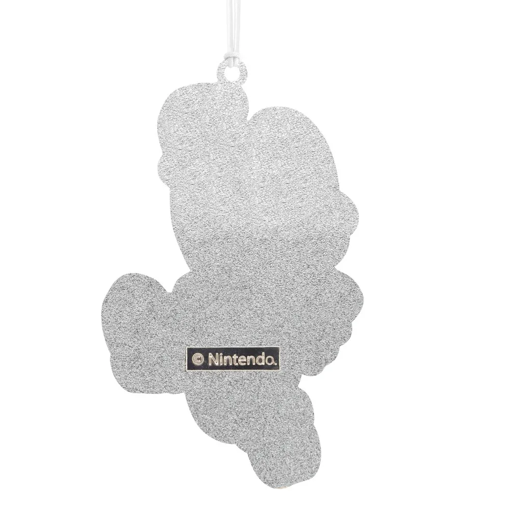 Nintendo Super Mario Metal Hallmark Christmas Ornament