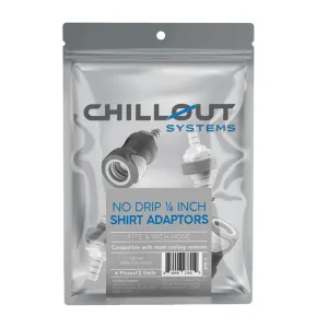 No Drip 1/4th Inch Shirt Adapters