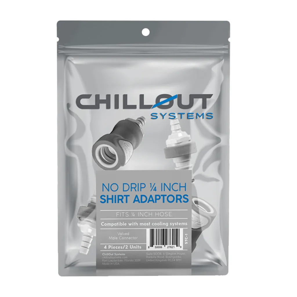 No Drip 1/4th Inch Shirt Adapters