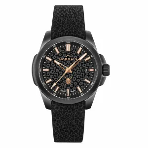 Norqain Independence Hakuna Mipaka Watch, 40mm Black Dial, NB3008B03A/LEO303/320BRLP.18B