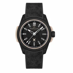 Norqain Independence Wild ONE Hakuna Mipaka Watch, 42mm Black Dial, NNQ3000QBX1LA/B001/3W1BR1.20BQ