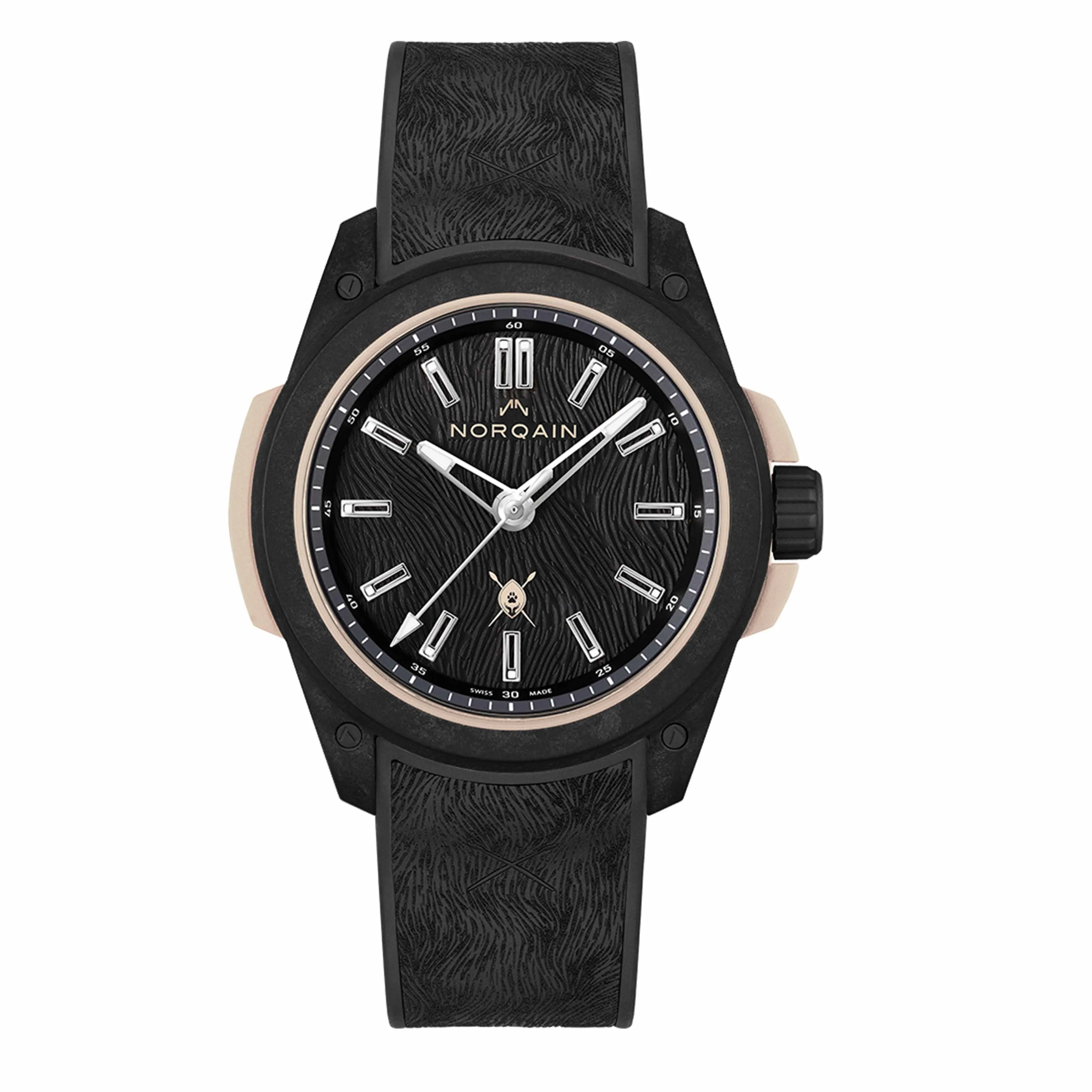 Norqain Independence Wild ONE Hakuna Mipaka Watch, 42mm Black Dial, NNQ3000QBX1LA/B001/3W1BR1.20BQ