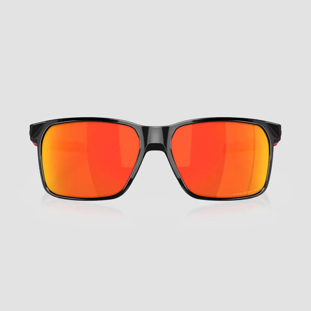 Oakley Portal X Sunglasses Polished Black/Prizm Ruby Polarized 59M