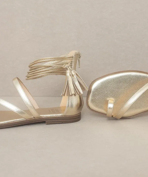 Oasis Society Abril Ankle Wrap Sandal