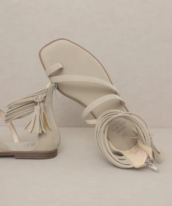 Oasis Society Abril Ankle Wrap Sandal
