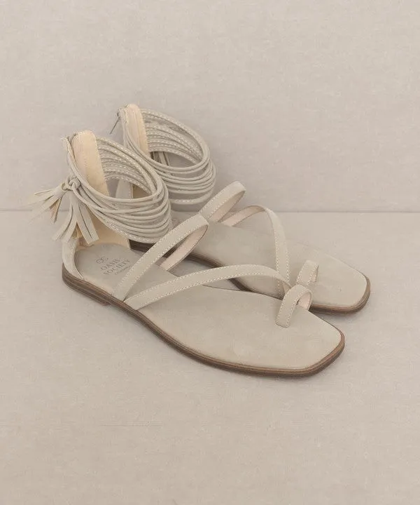 Oasis Society Abril Ankle Wrap Sandal