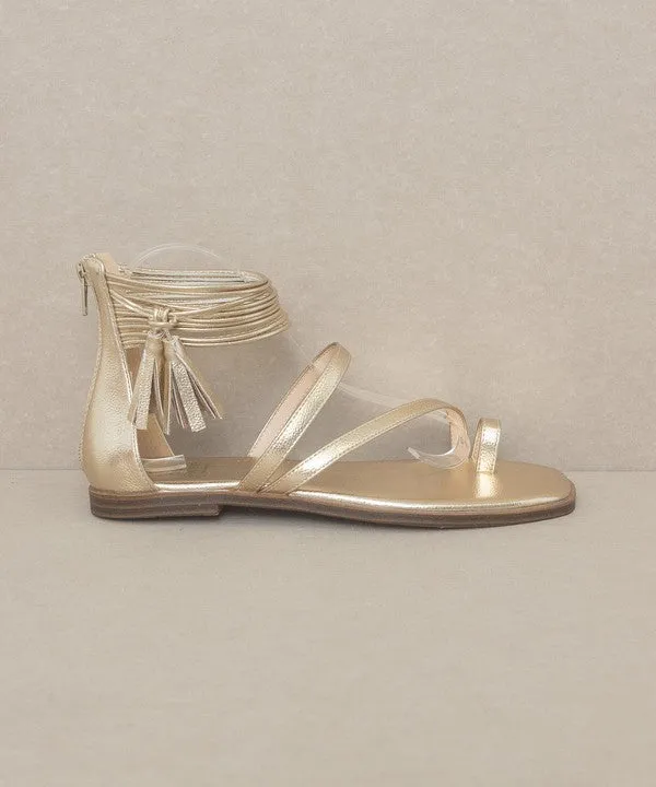 Oasis Society Abril Ankle Wrap Sandal