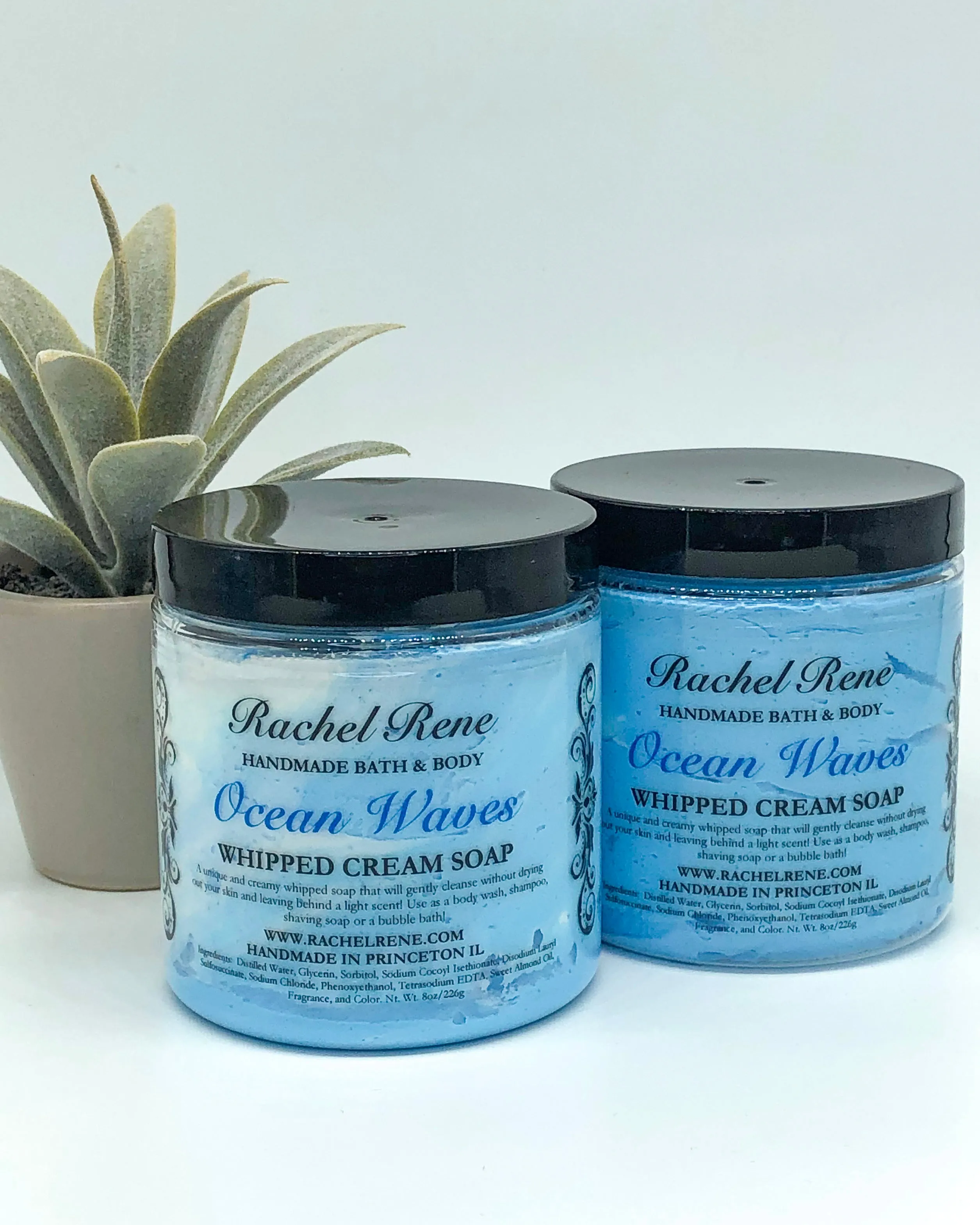 Ocean Waves Whipped Cream Soap