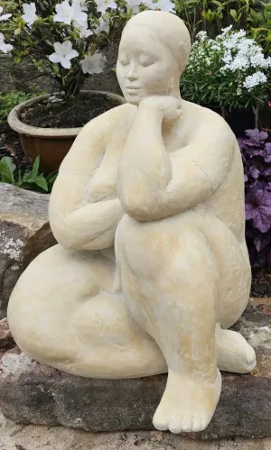 Okonkwo, Nnamdi, (Contemplation, Concrete Sculpture)