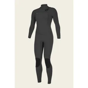 O'NEILL WMS NINJA 4/3 CHEST ZIP BLACK