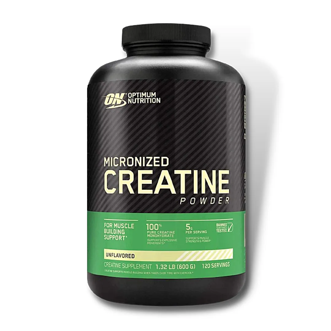 Optimum Nutrition Micronized Creatine Powder 600g Exp Apr 2026