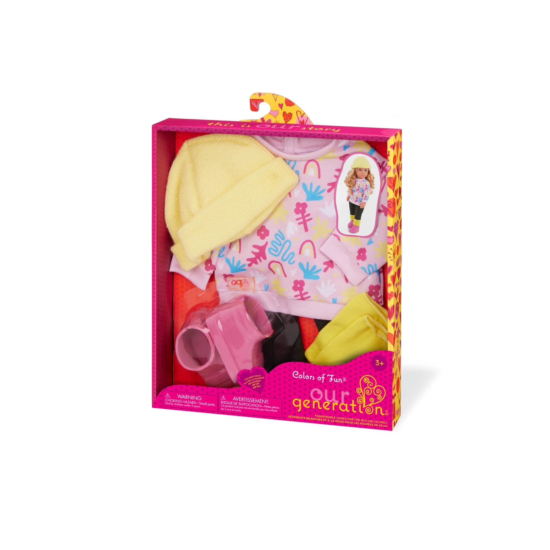 Our Generation Regular Outfit -Colors of Fun