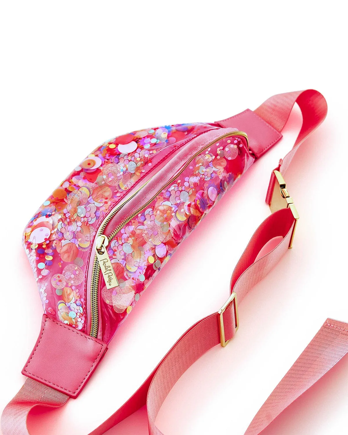 Packed Party Bring on The Fun Confetti Belt Fanny Pack