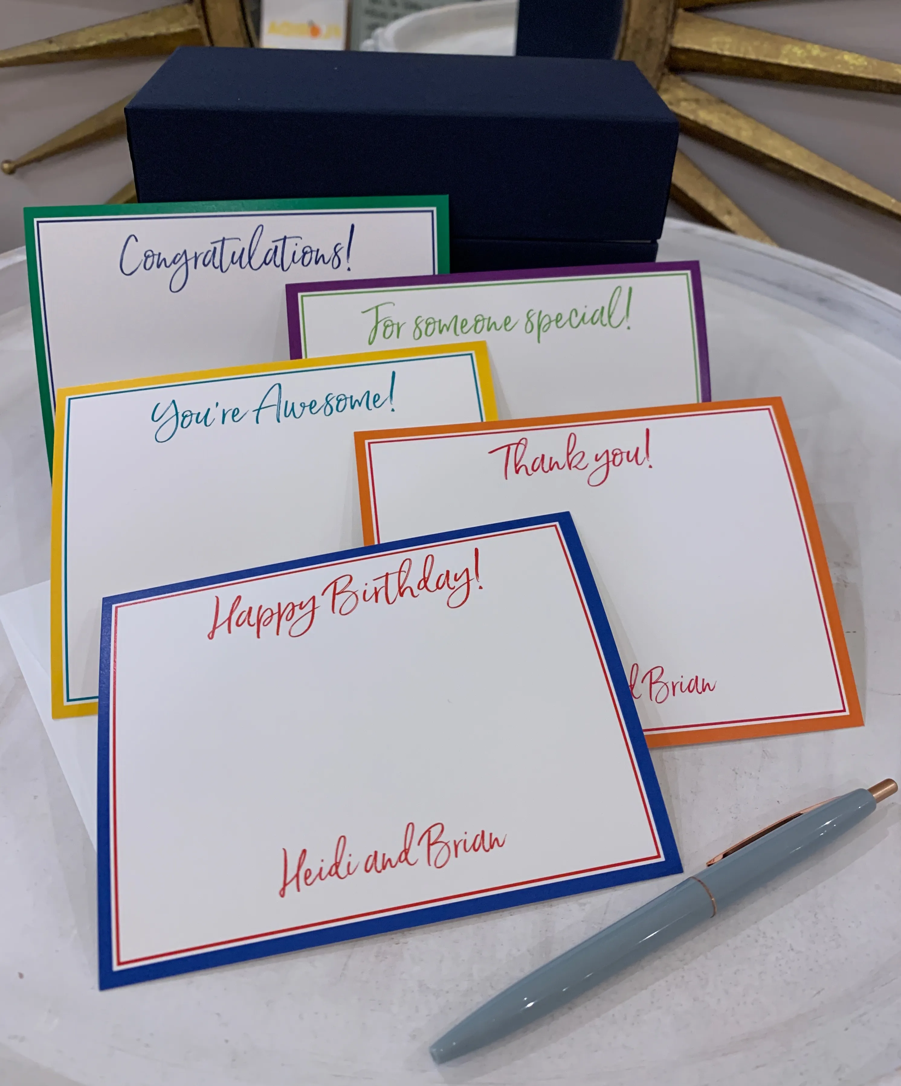 Personalized Celebration Cards