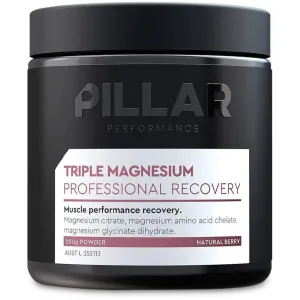 Pillar Performance Triple Magnesium Professional Recovery Powder 200g Tub