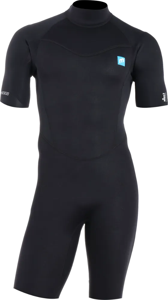 PIONEER MEN 2/2 BACKZIP SHORTY - MEN'S WETSUITS 22