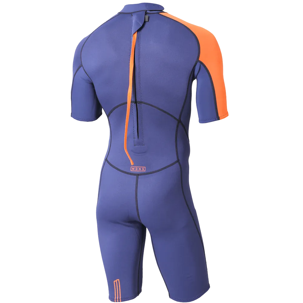 PIONEER YOUTH 2/2 BACKZIP SHORTY BOY NAVY/ORANGE - YOUTH'S WETSUITS 23