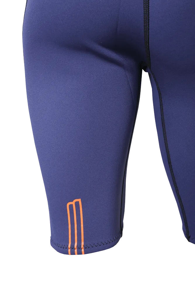 PIONEER YOUTH 2/2 BACKZIP SHORTY BOY NAVY/ORANGE - YOUTH'S WETSUITS 23