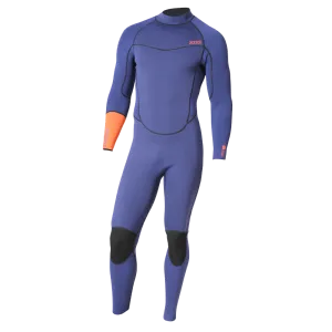 PIONEER YOUTH 4/3 BACKZIP STEAMER BOY NAVY/ORANGE - YOUTH'S WETSUITS 23