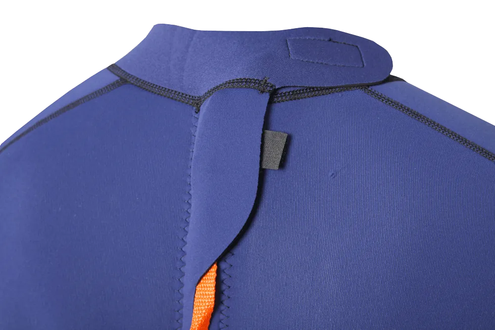 PIONEER YOUTH 4/3 BACKZIP STEAMER BOY NAVY/ORANGE - YOUTH'S WETSUITS 23