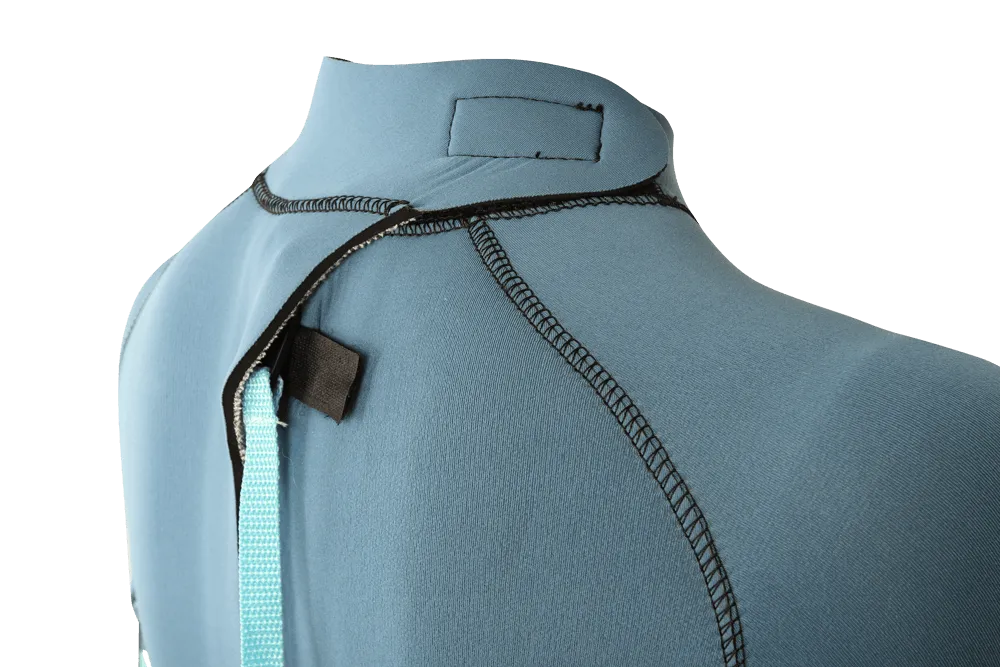 PIONEER YOUTH 4/3 BACKZIP STEAMER GIRL NAVY/SEAFOAM METISSE - YOUTH'S WETSUITS 23