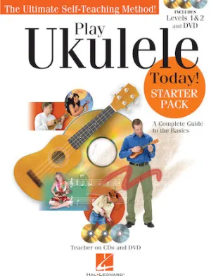 Play Ukulele Today! - Starter Pack (Includes Levels 1 & 2 Book/CDs and a DVD)