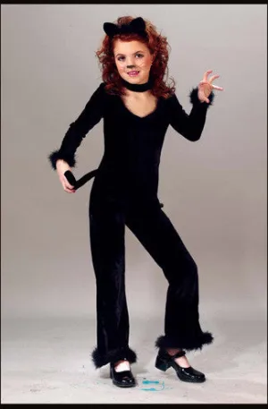 Playful Kitty 12 To 14 Child Girls Costume