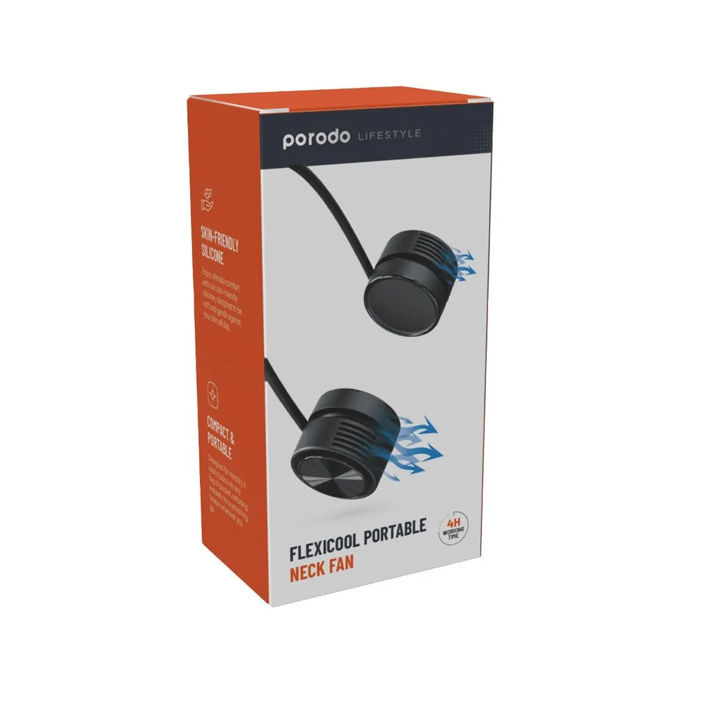 Porodo Lifestyle Flexicool Portable Neck Fan