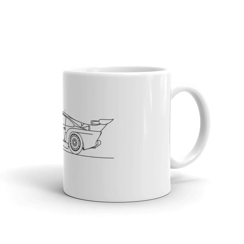 Porsche 911 935 K3 Silhouette Mug
