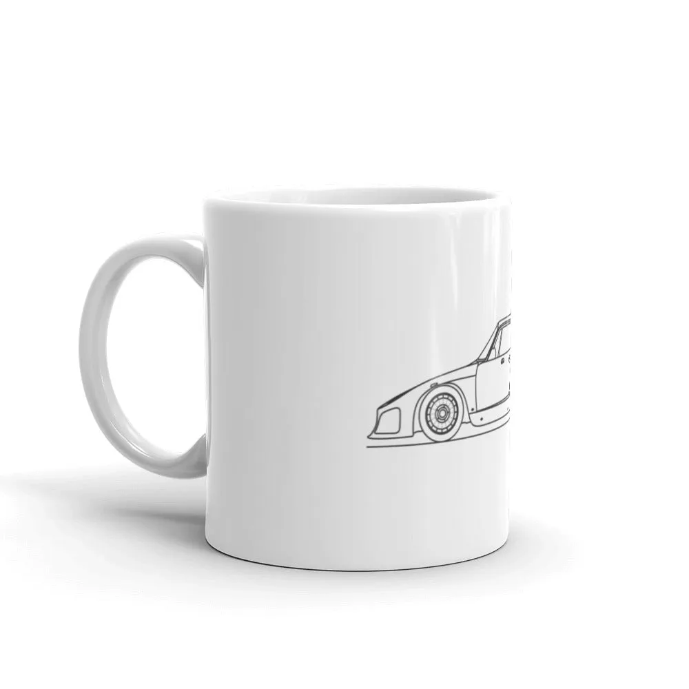 Porsche 911 935 K3 Silhouette Mug