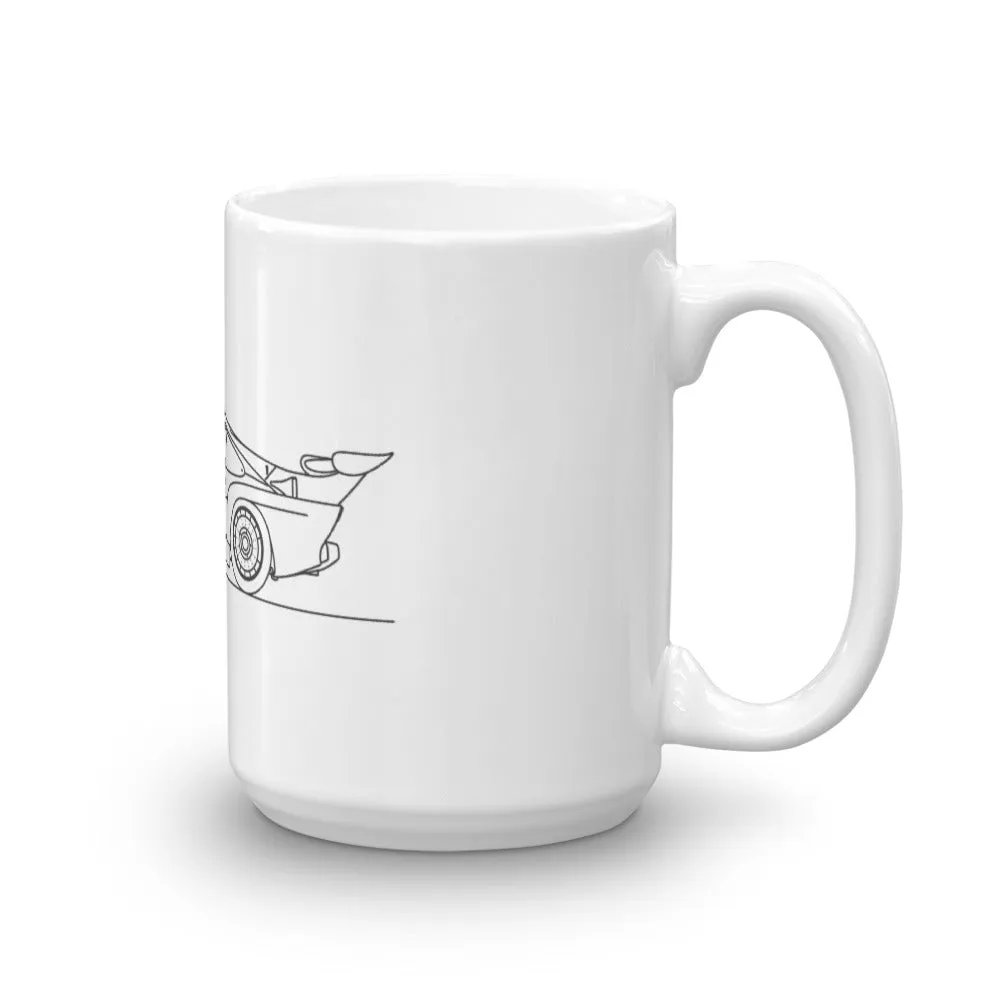 Porsche 911 935 K3 Silhouette Mug